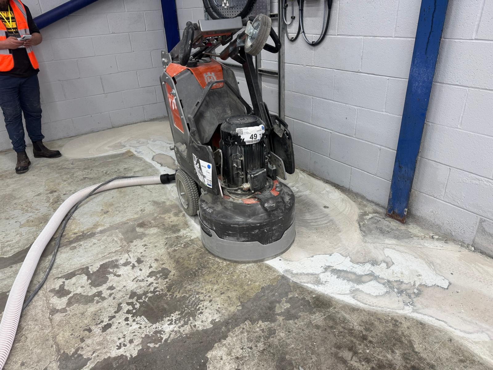 Dilapidation works in an industrial facility
